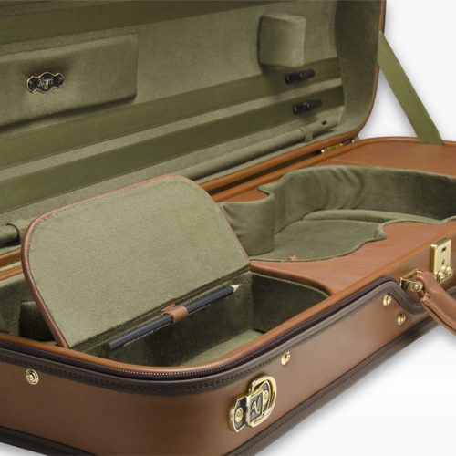 Negri Cases Diplomat Viola Braun Cognac und Olivgrün