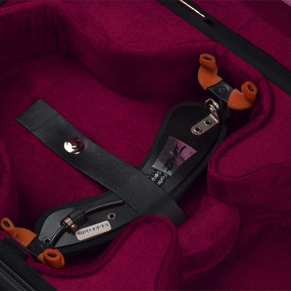 Negri Cases Venezia Black and Burgundy