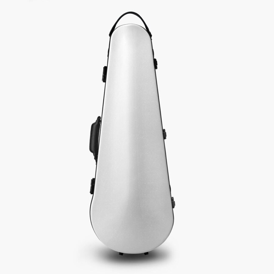 Eternity Triangular Viola Case White