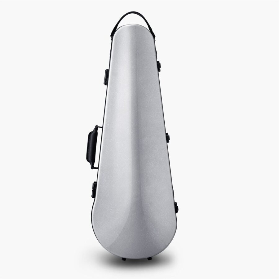 Eternity Triangular Viola Case Silver