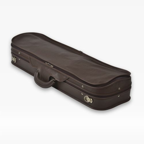Negri Cases Milano Leather Chocolat Brown and Beige