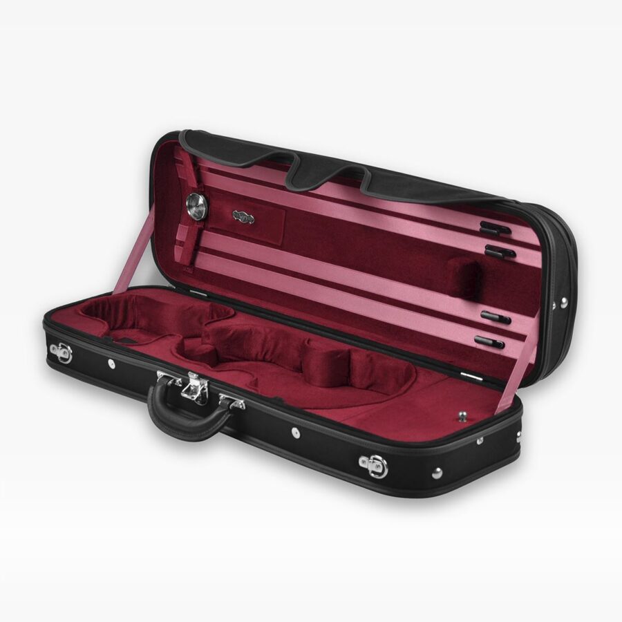 Negri Cases Venezia Black and Burgundy