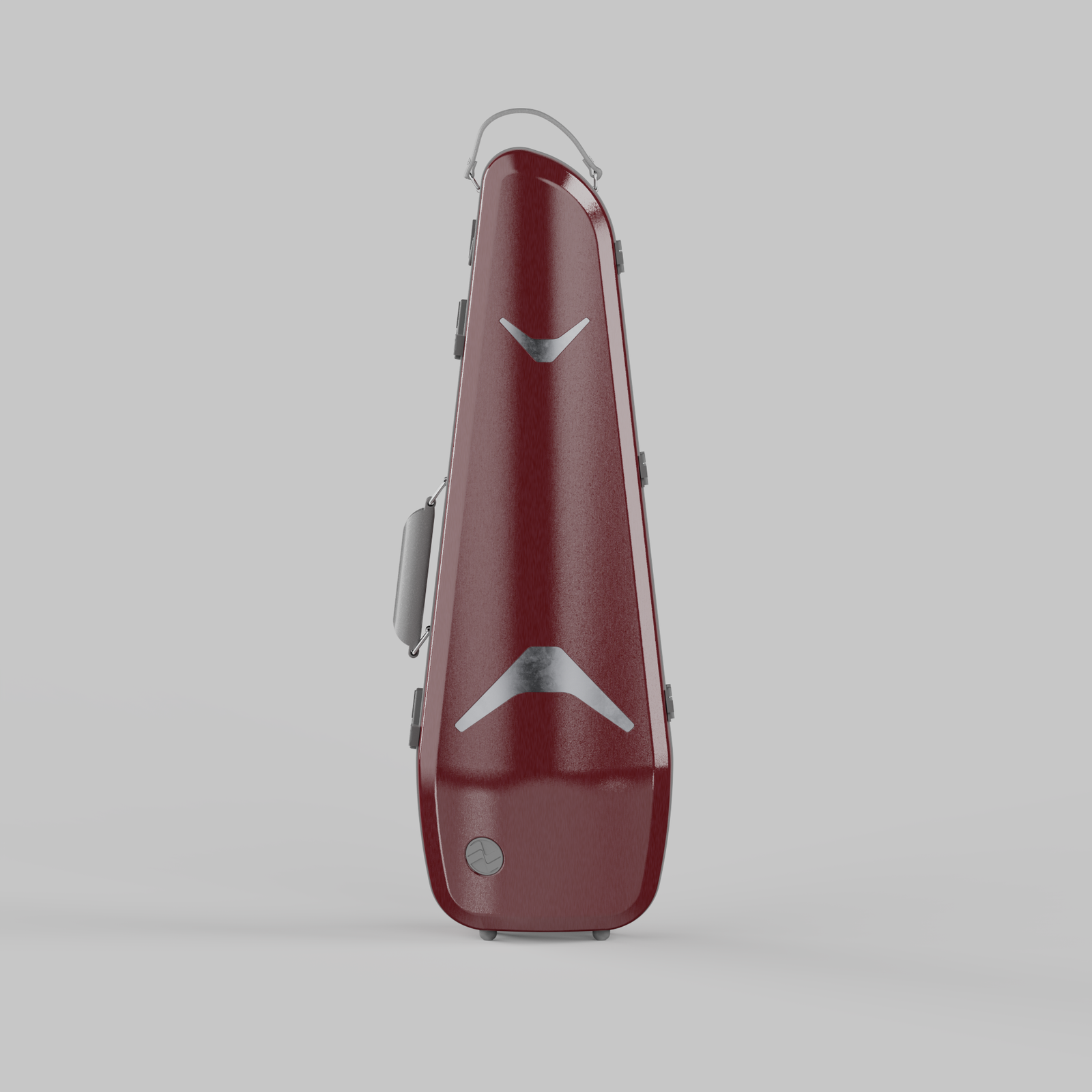 Quantum Triangular in Imperial Red