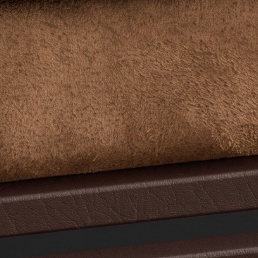 negri-bow1-lining Podšívka z mikrovlákna v barvě camel v koženém pouzdře na smyčec