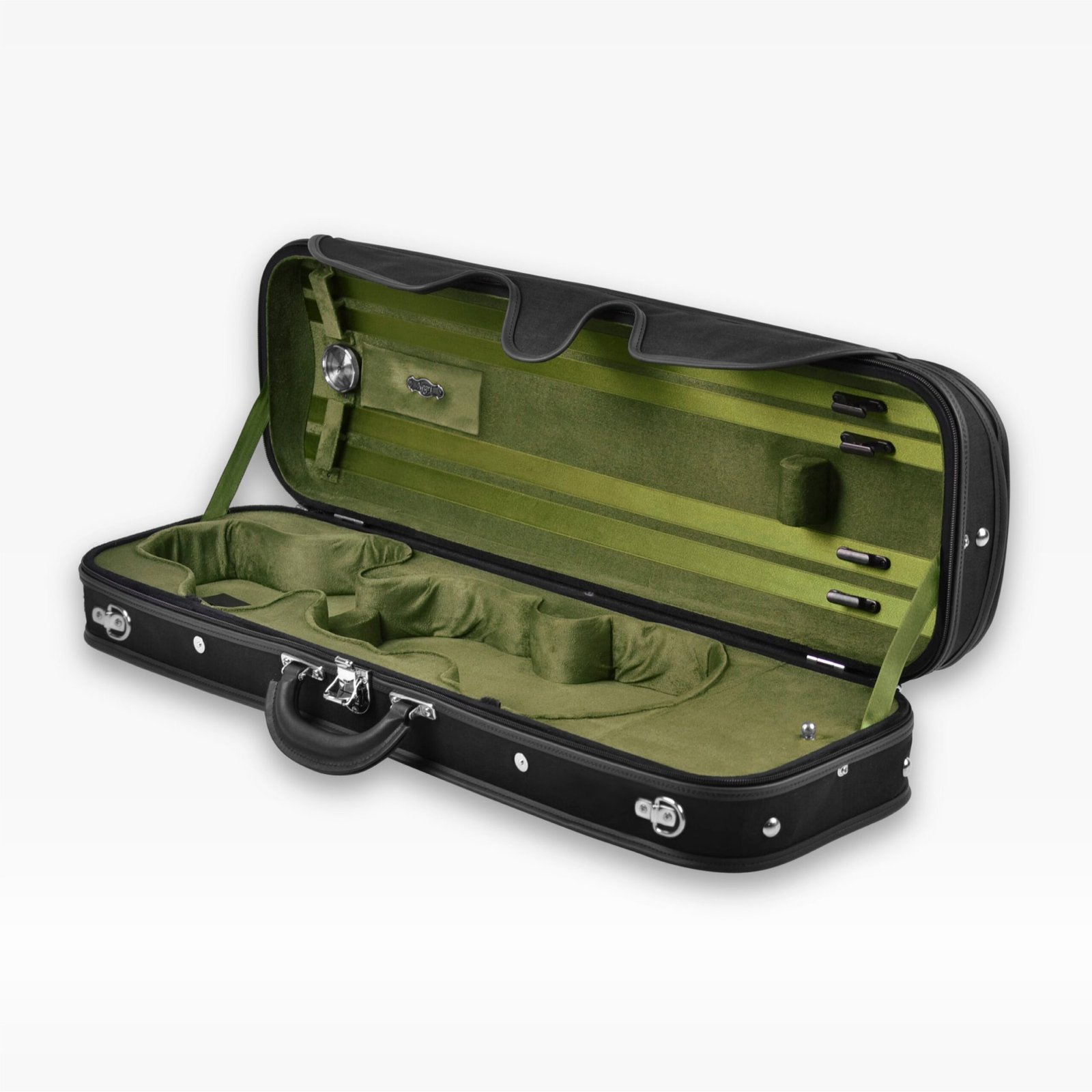 Venezia in Black and Olive Green