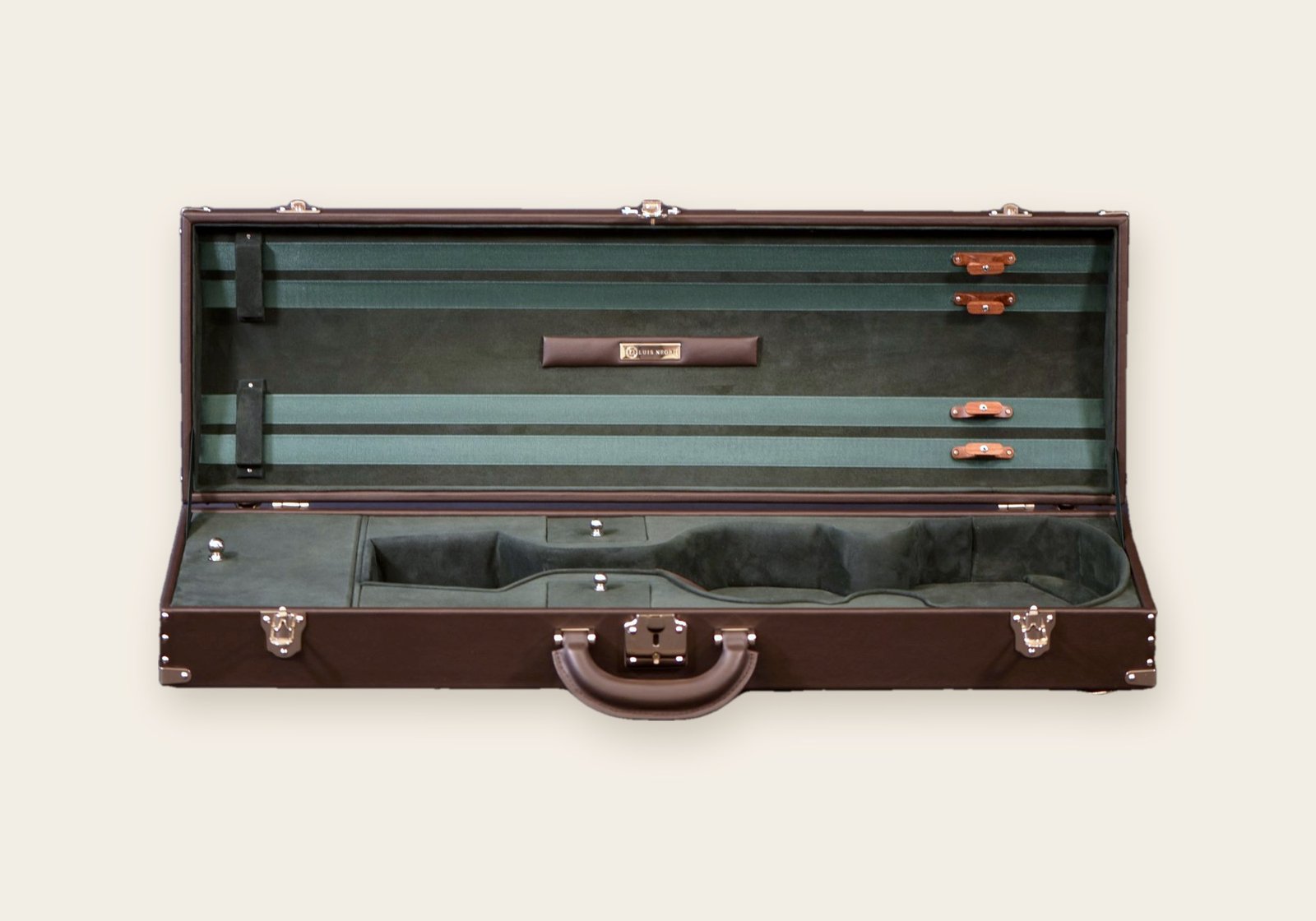 Negri Cases elite green front violin case